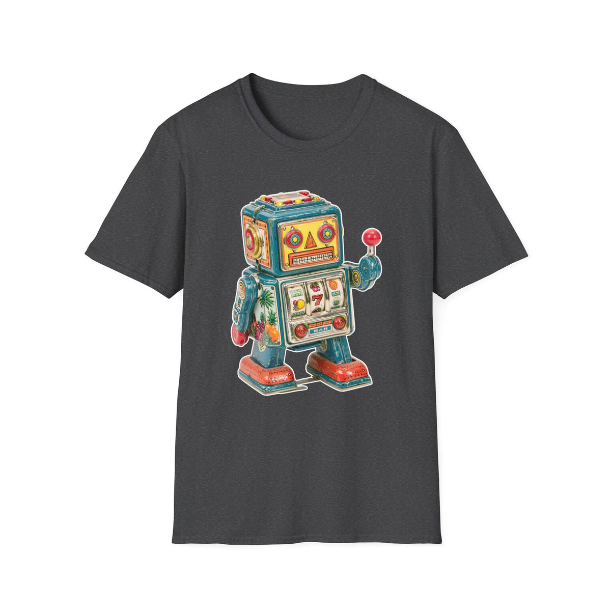 Retro Robot Slot T-Shirt