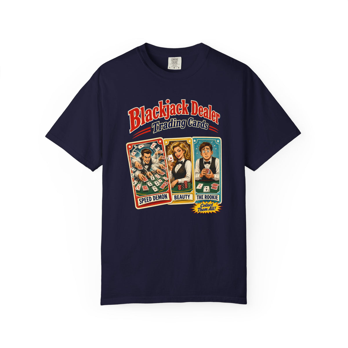 Blackjack Dealer Cards T-shirt