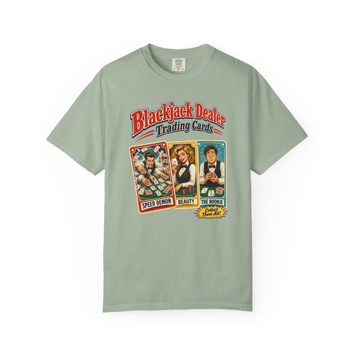 Blackjack Dealer Cards T-shirt