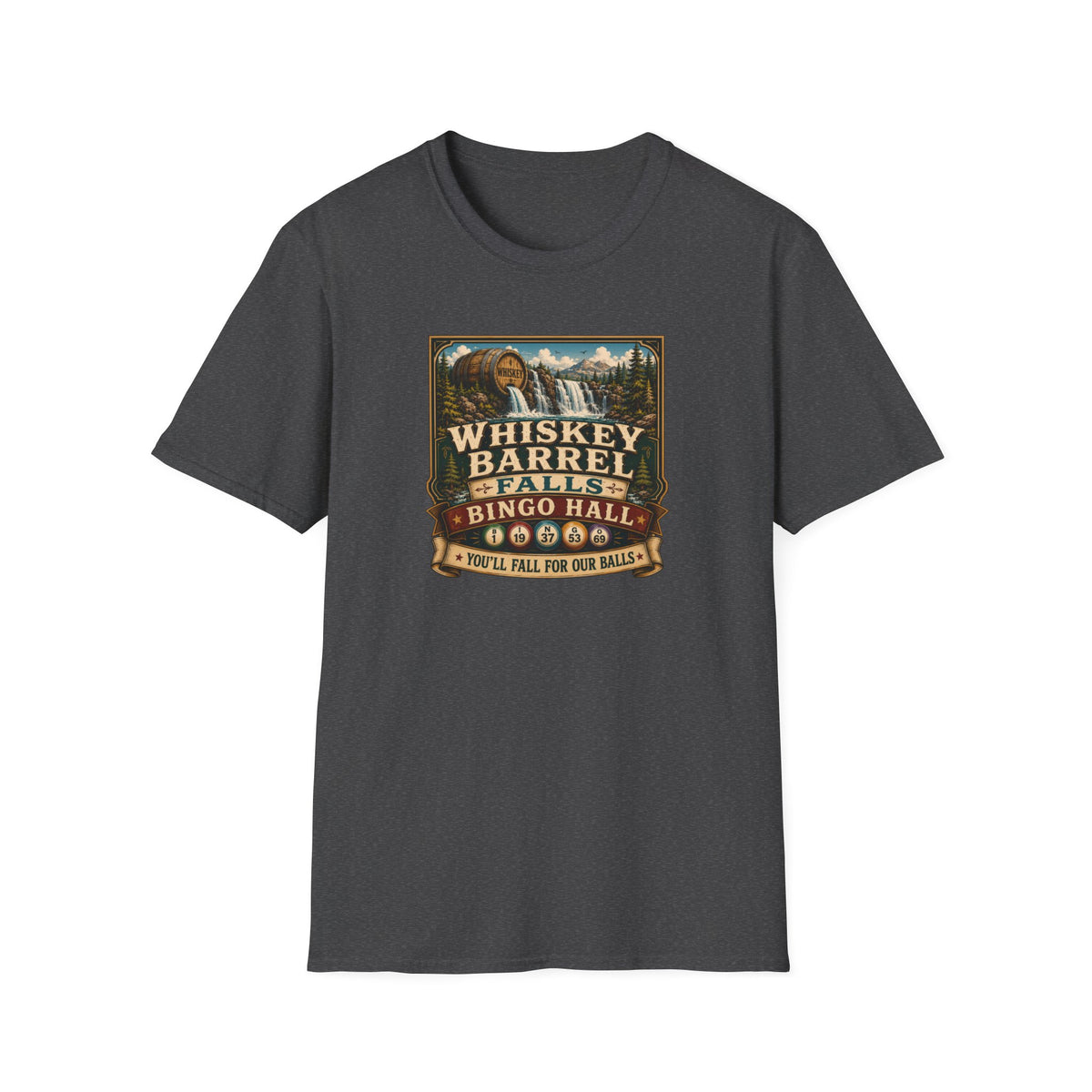 Whiskey Barrel Falls T-Shirt