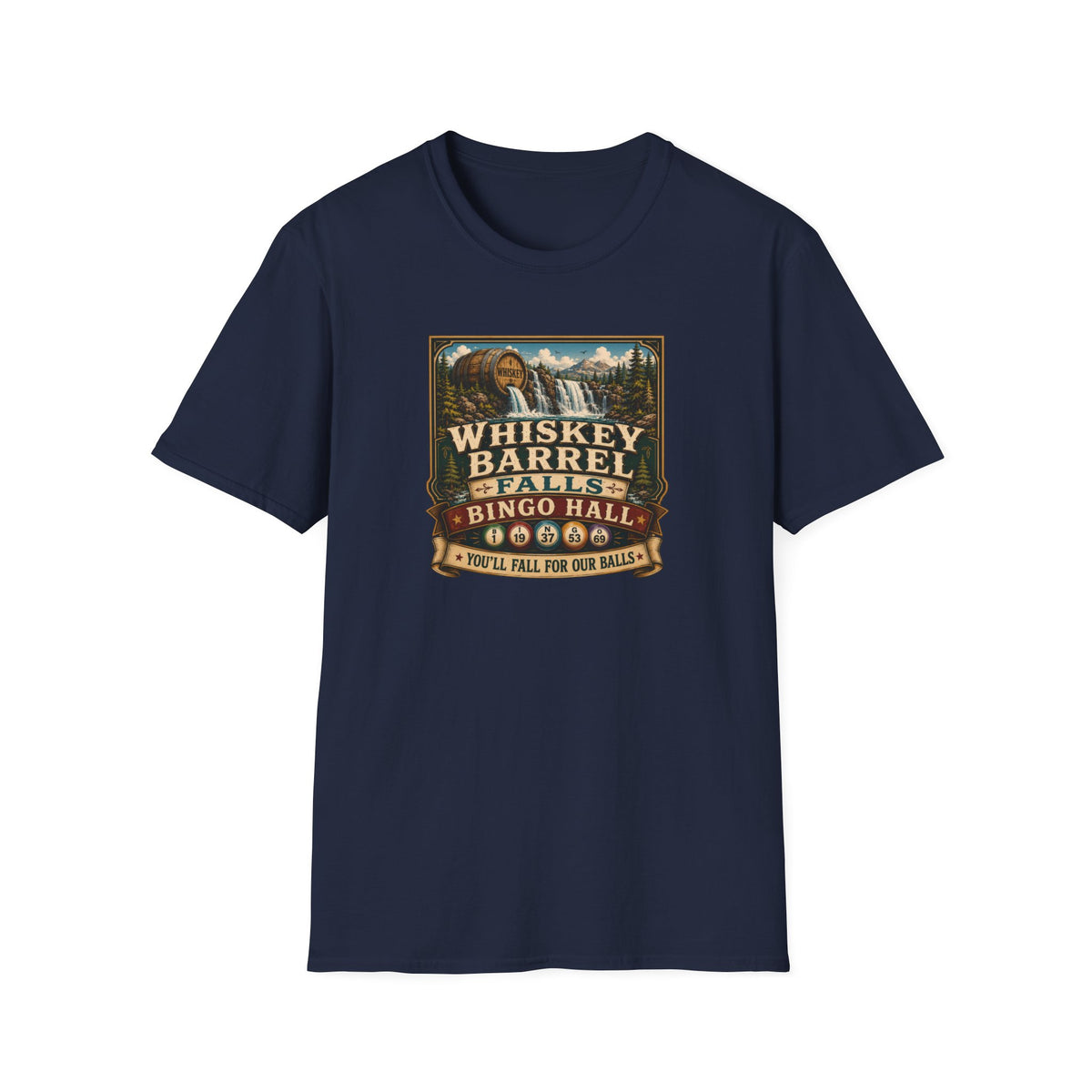 Whiskey Barrel Falls T-Shirt