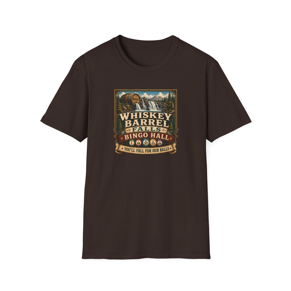 Whiskey Barrel Falls T-Shirt