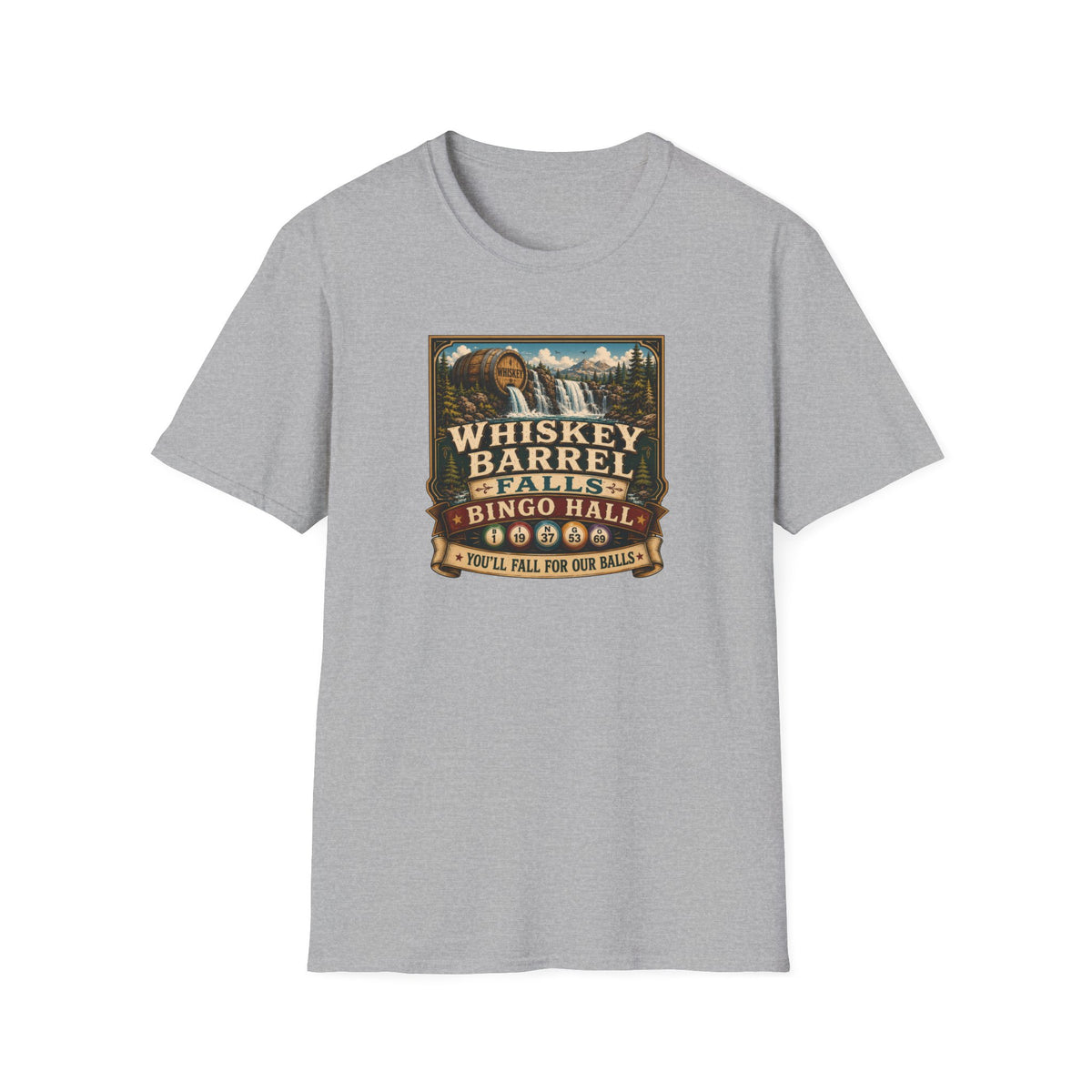 Whiskey Barrel Falls T-Shirt
