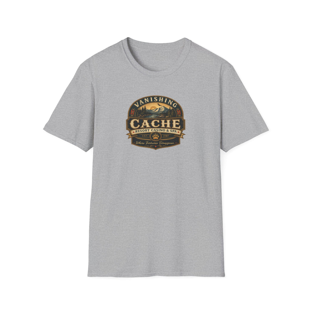 Vanishing Cache Casino T-Shirt