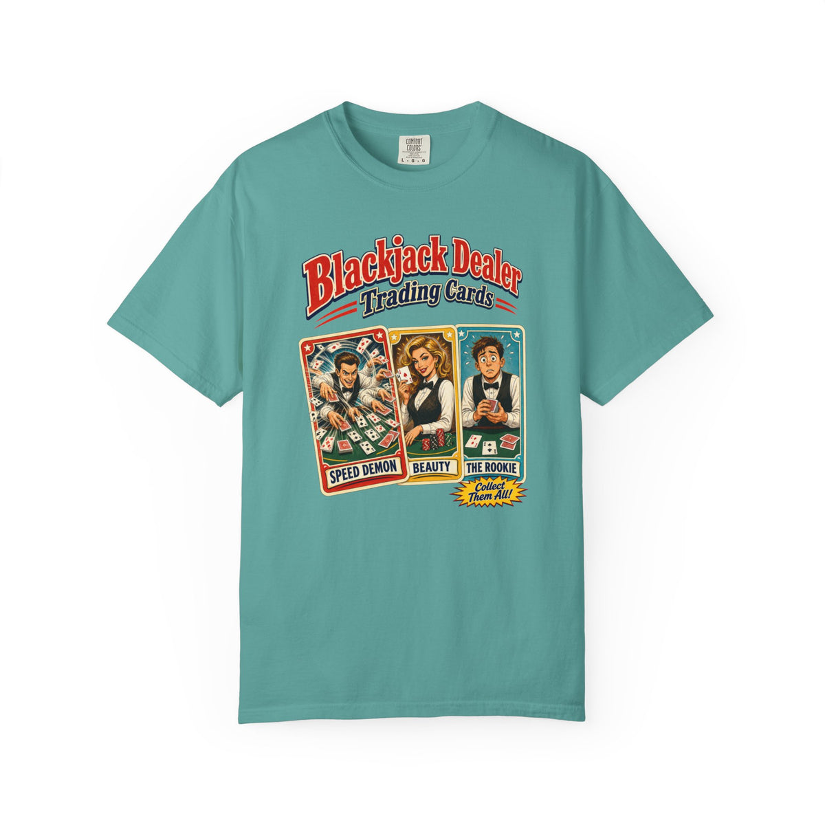 Blackjack Dealer Cards T-shirt