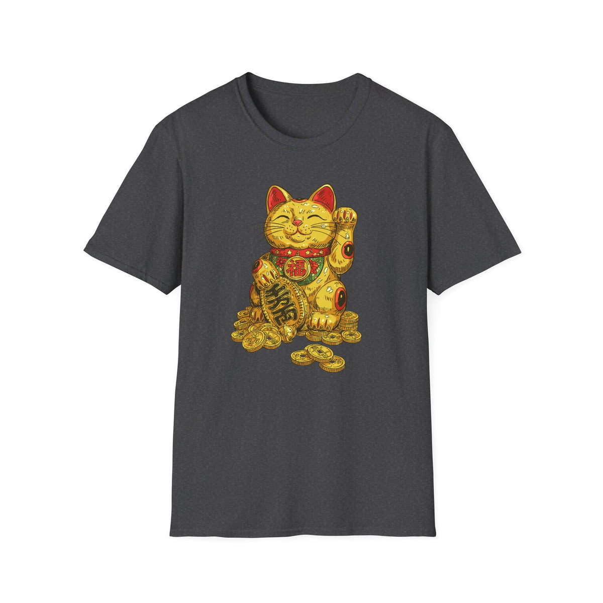 Golden Lucky Cat T-Shirt