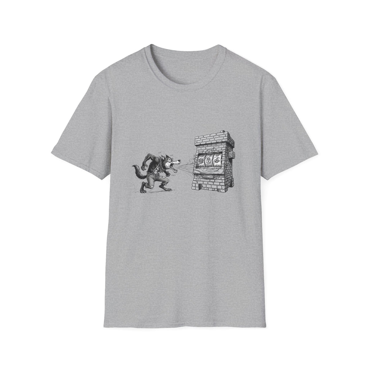 Big Bad Wolf Graphic T-Shirt