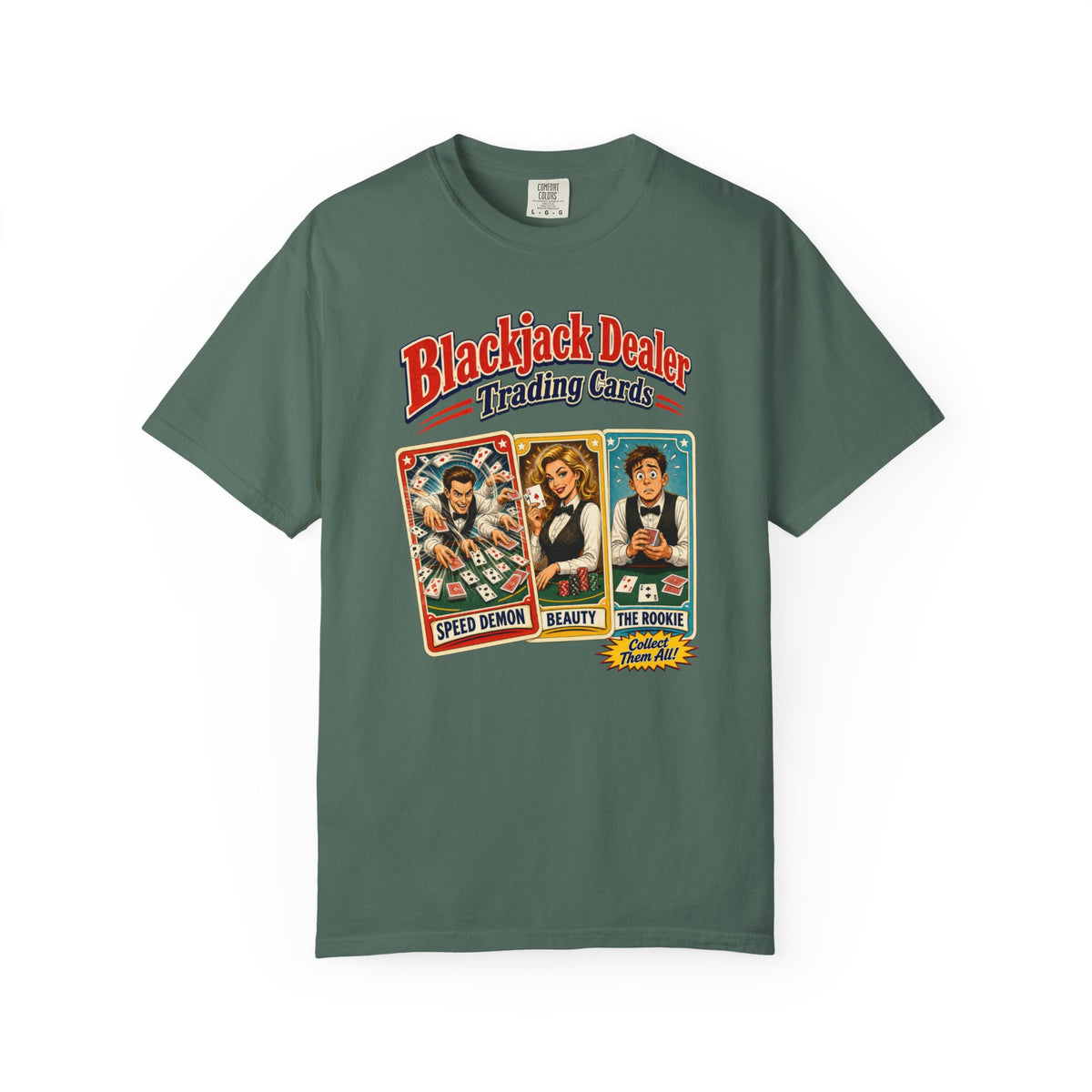 Blackjack Dealer Cards T-shirt