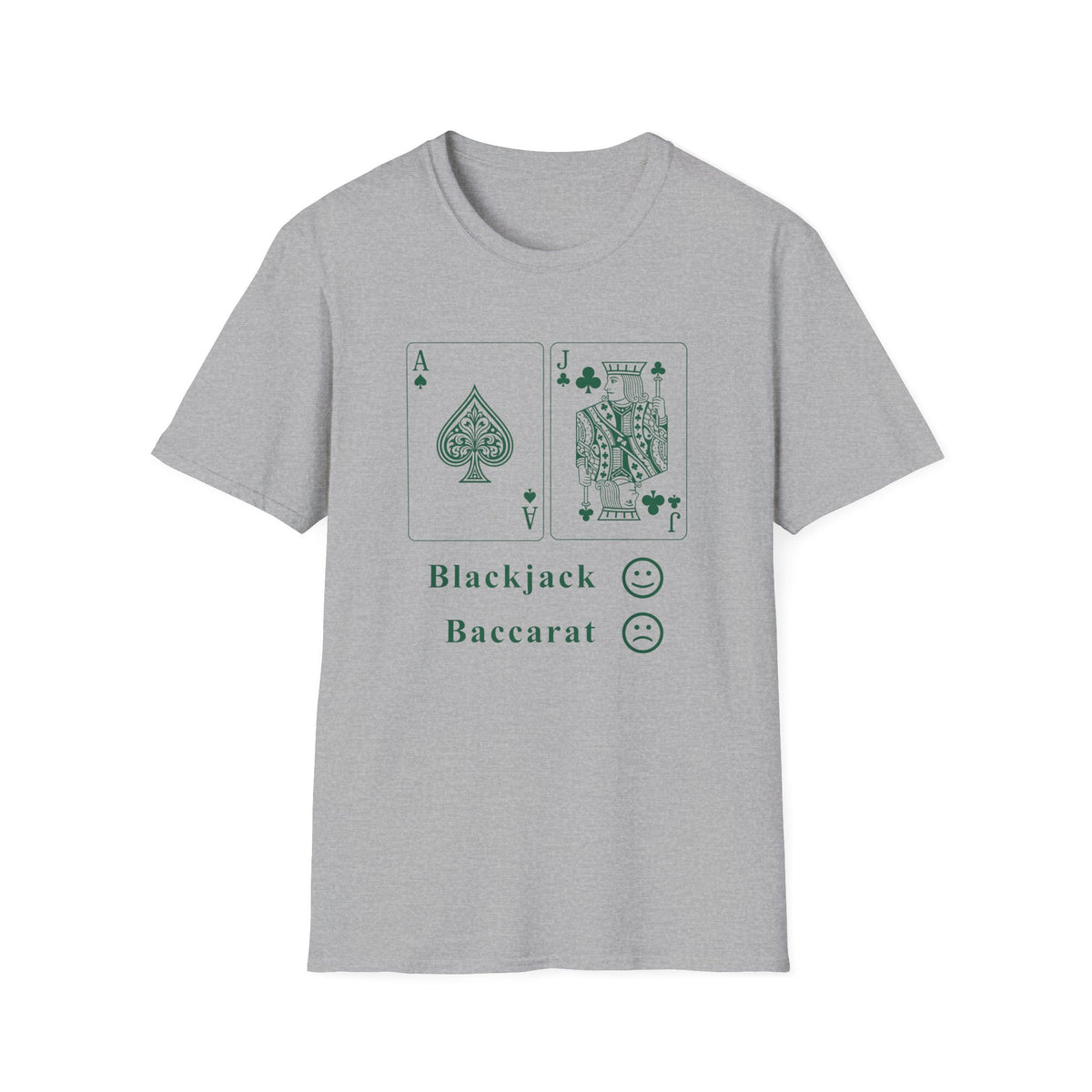Blackjack vs Baccarat T-Shirt
