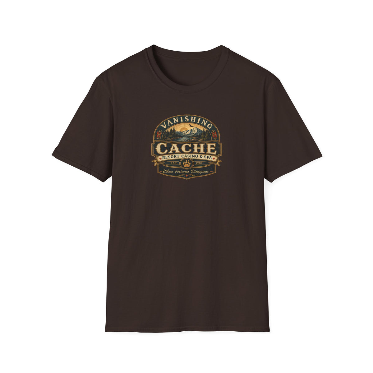 Vanishing Cache Casino T-Shirt