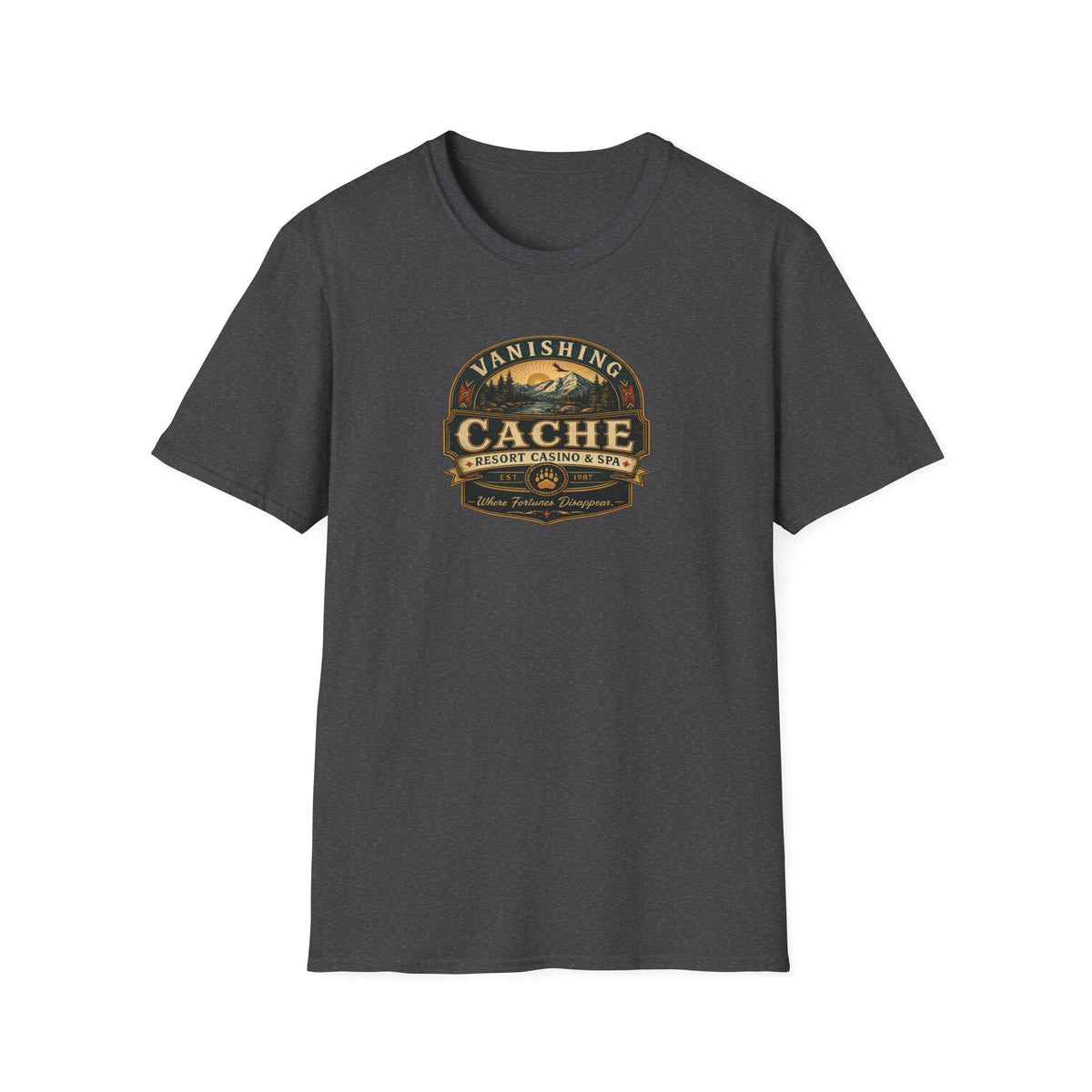 Vanishing Cache Casino T-Shirt