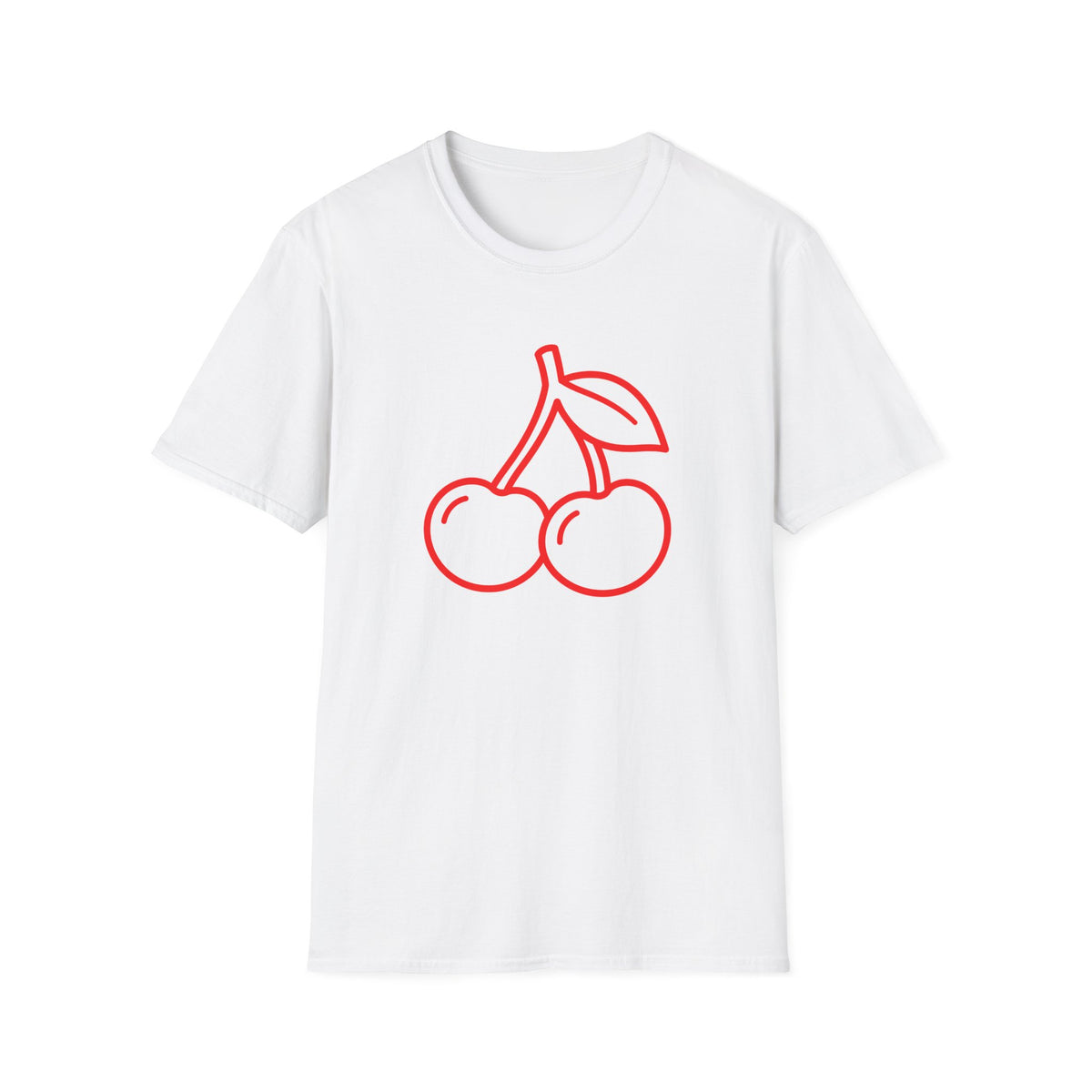 Cherries Simple Graphic T-Shirt