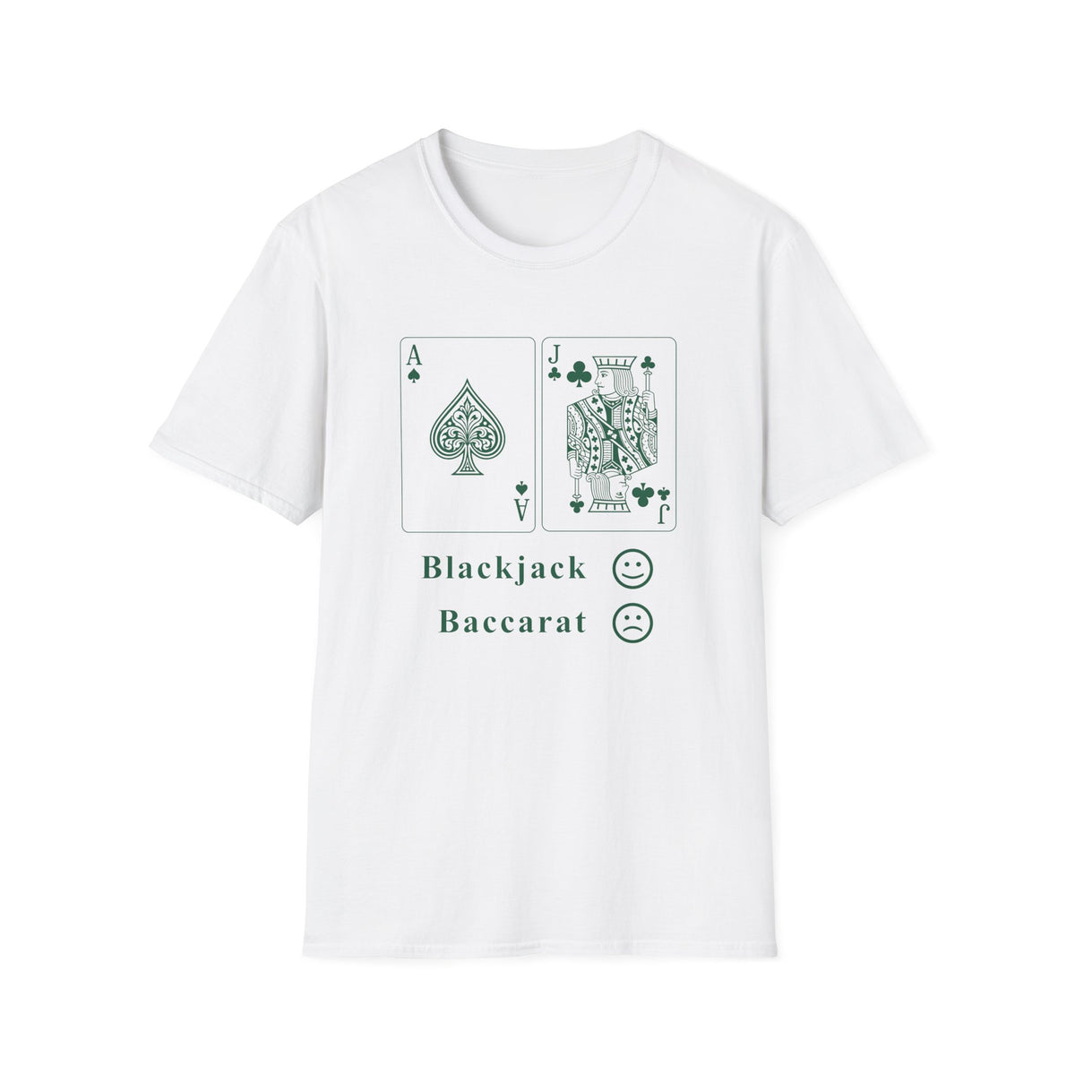 Blackjack vs Baccarat T-Shirt
