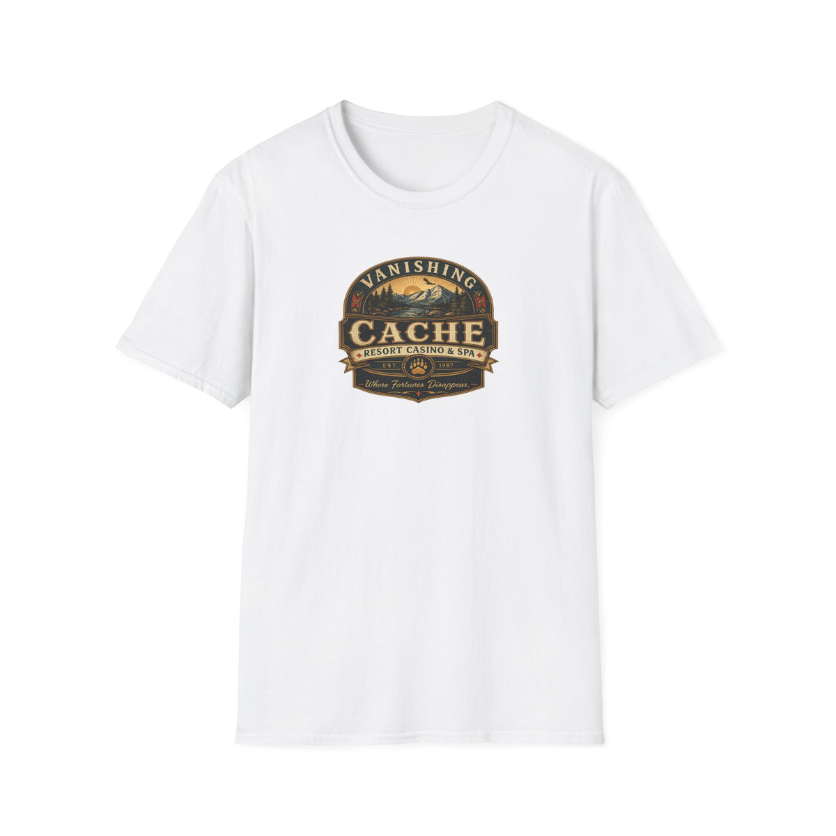 Vanishing Cache Casino T-Shirt