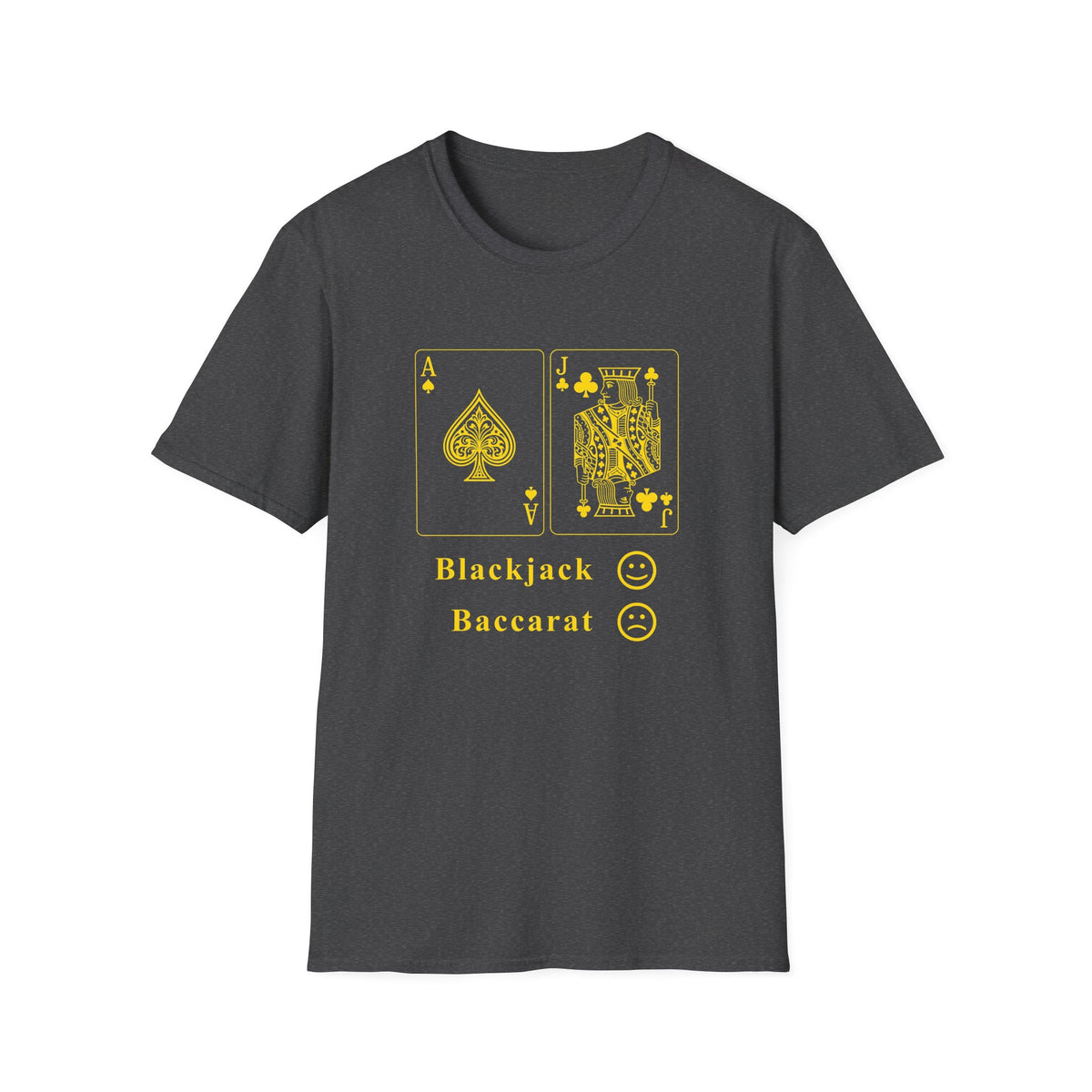 Blackjack vs Baccarat T-Shirt