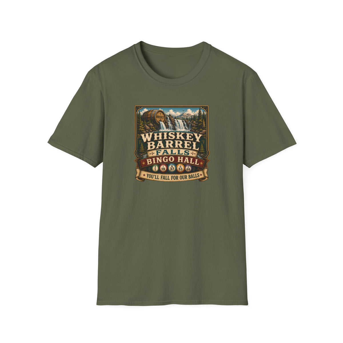 Whiskey Barrel Falls T-Shirt