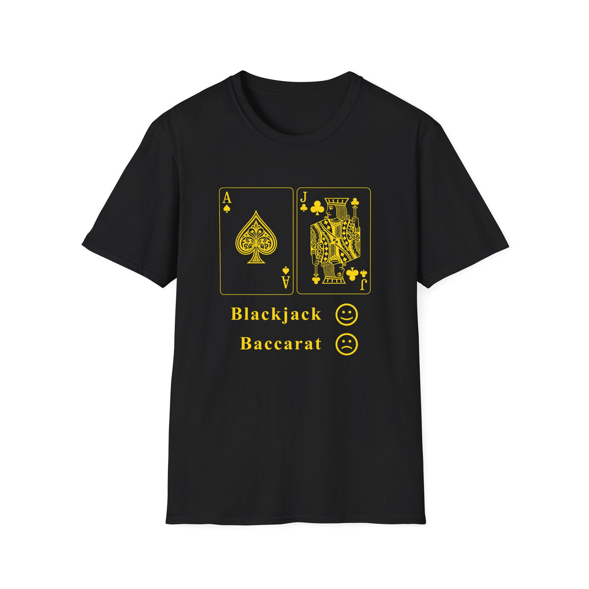 Blackjack vs Baccarat T-Shirt
