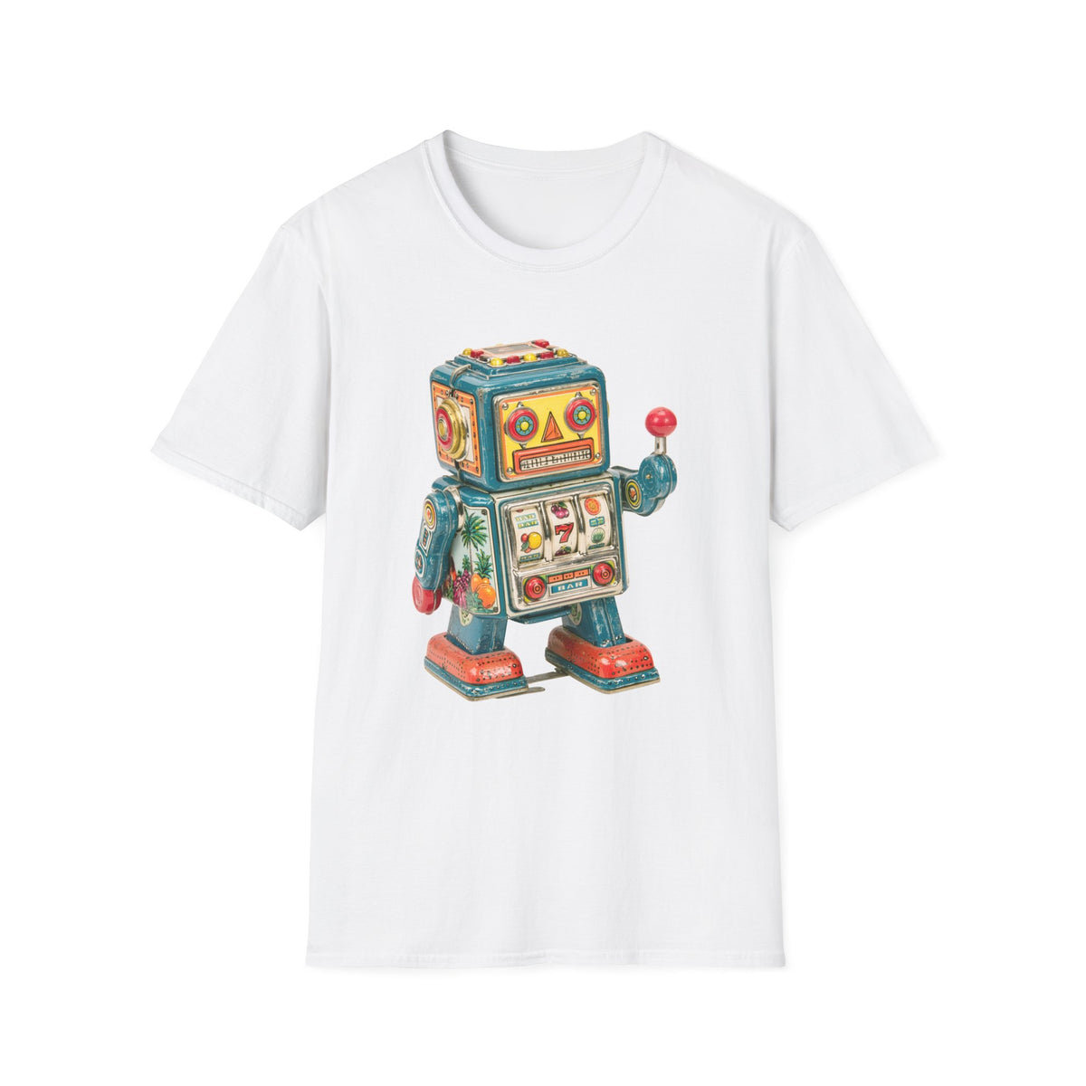 Retro Robot Slot T-Shirt
