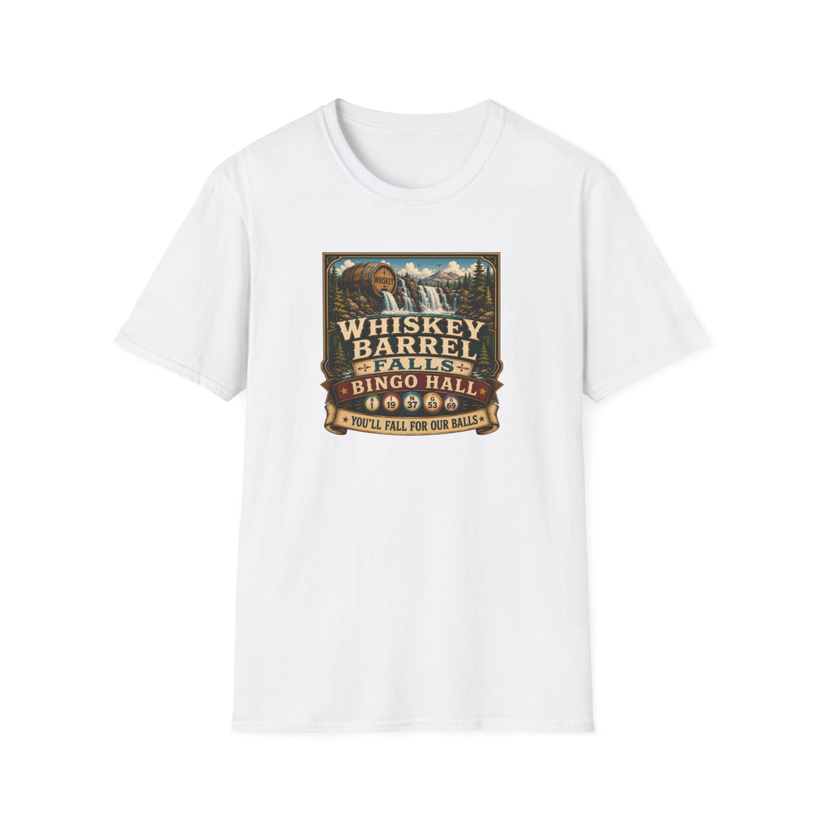 Whiskey Barrel Falls T-Shirt
