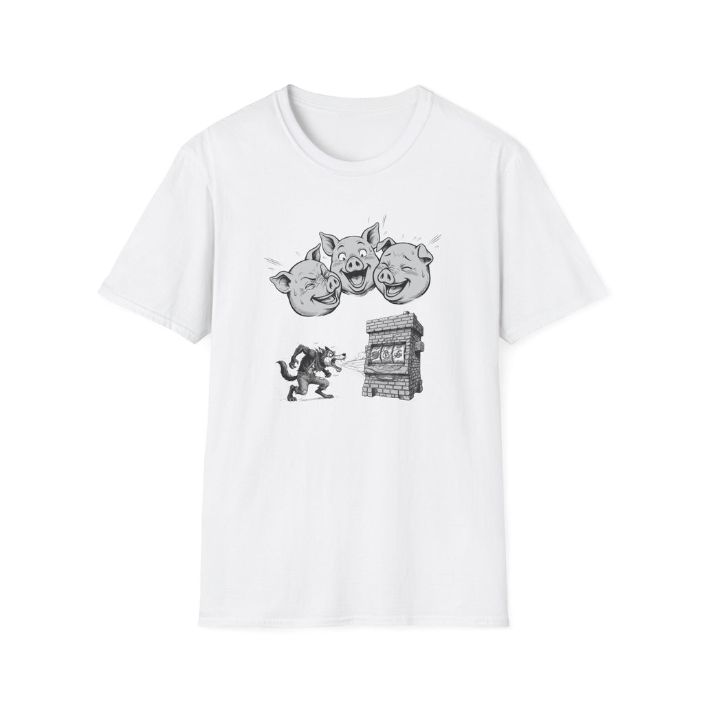 Laughing Pigs Graphic T-Shirt