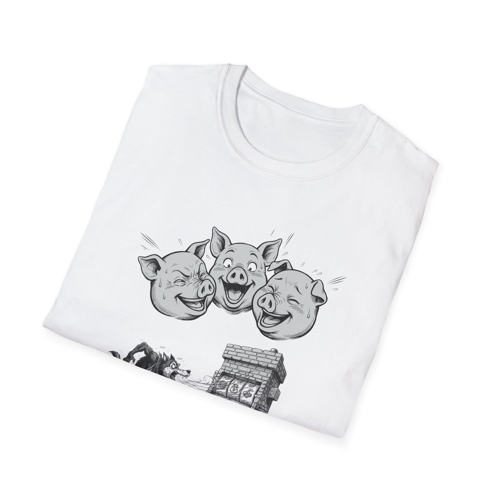Laughing Pigs Graphic T-Shirt
