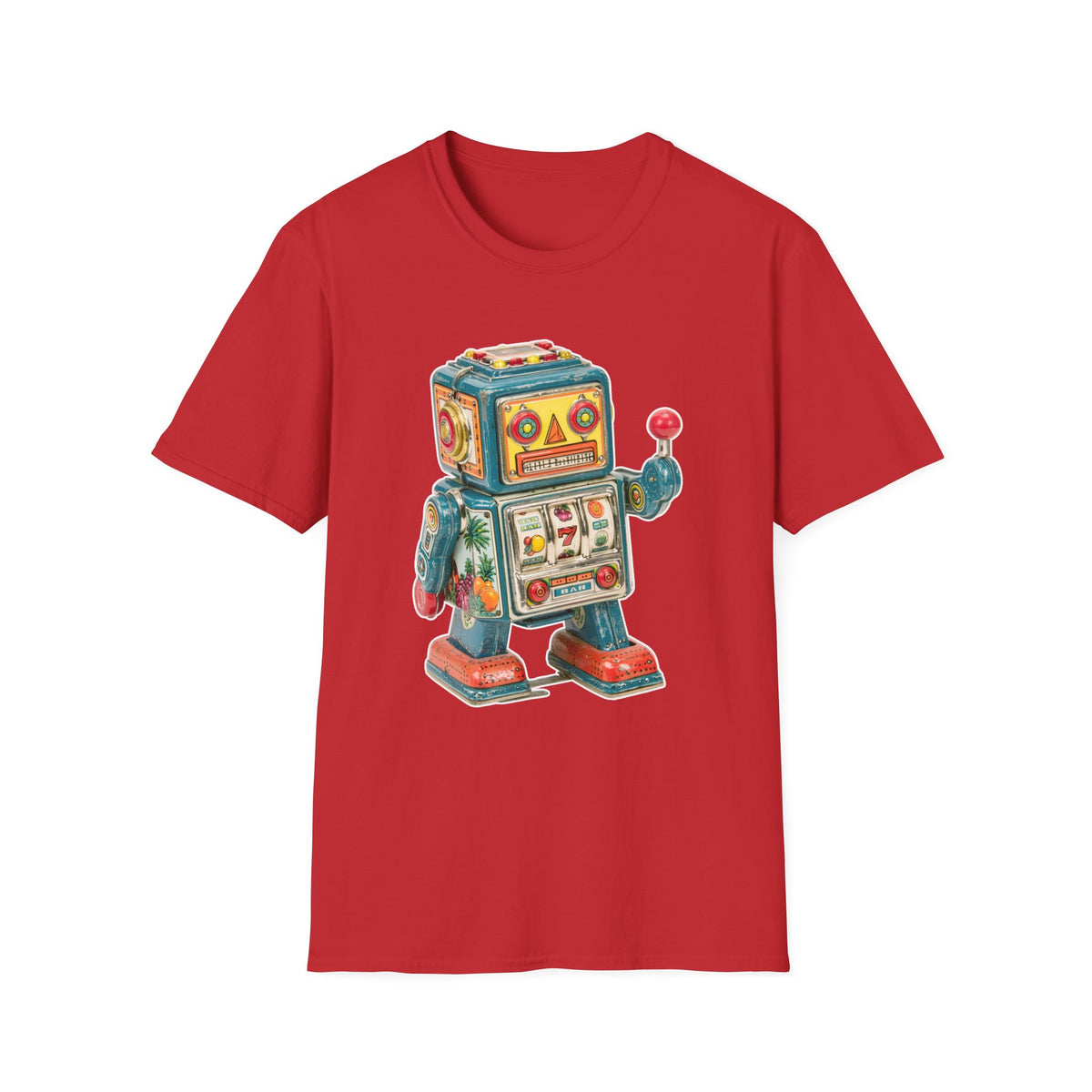 Retro Robot Slot T-Shirt