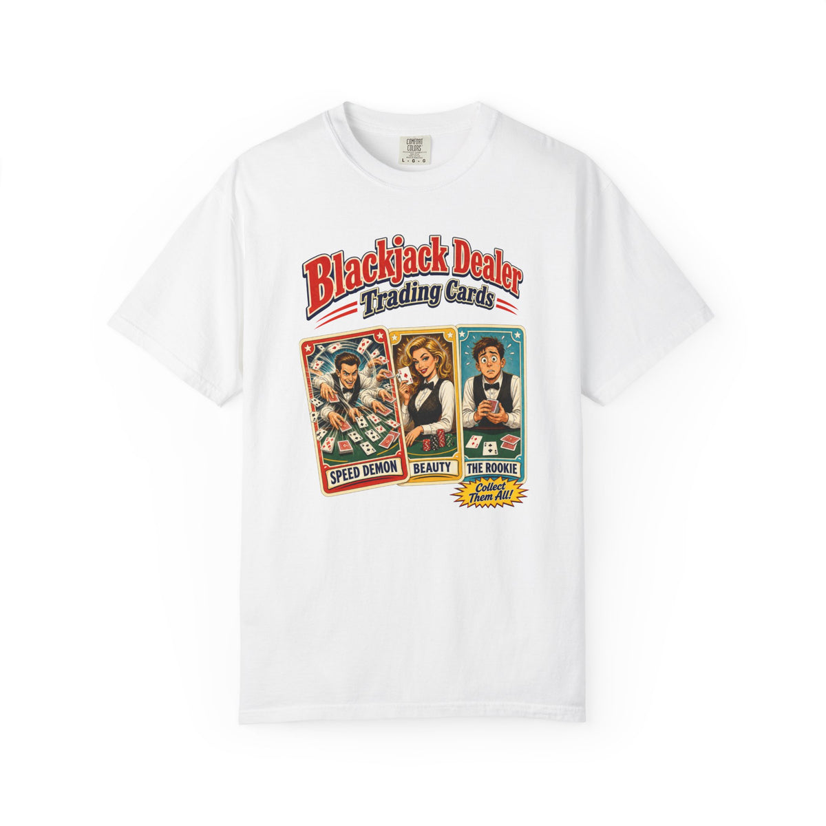 Blackjack Dealer Cards T-shirt